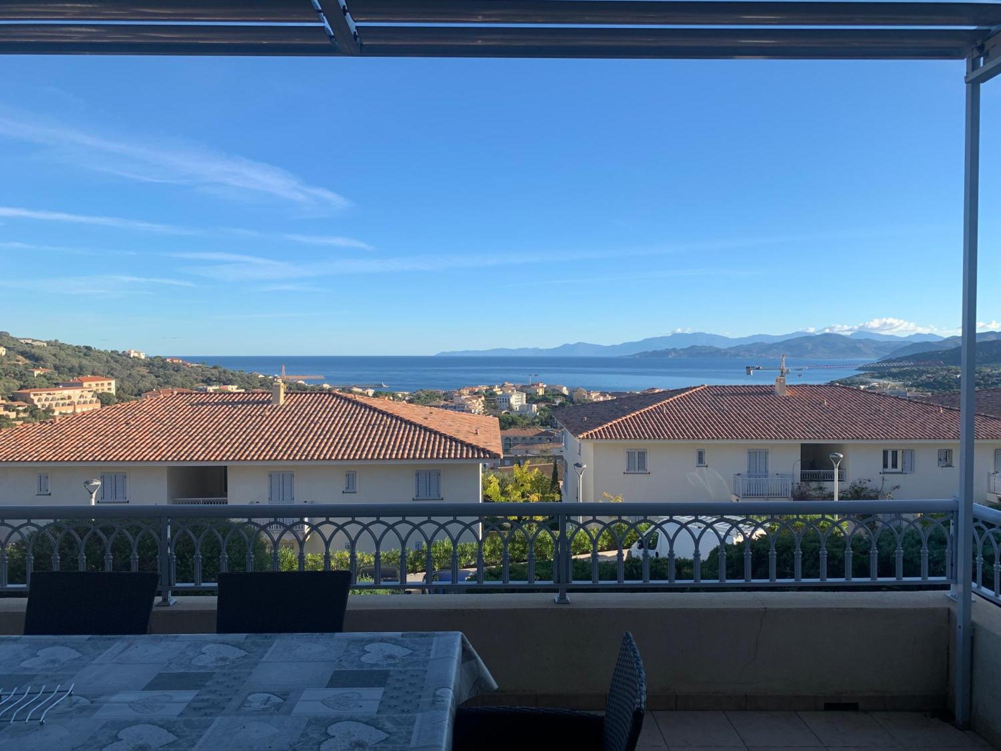 T2 Clim 54M2, 17M2 De Terrasse Tres Belle Vue Mer L'Ile-Rousse  Exterior photo